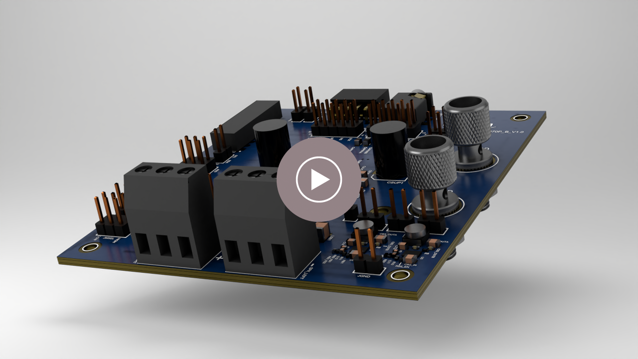 EVAL_AUDIO_MA12070P_B Evaluation Board | 80Wx2 @ 4 Ohms, Class D Audio ...