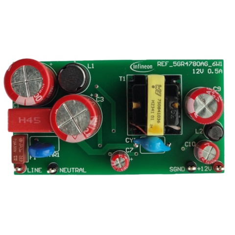 Infineon's REF_5GR4780AG_6W1 board picture