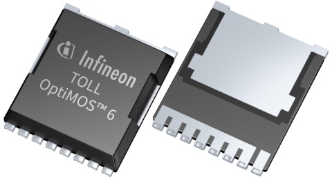 Infineon product package TOLL OptiMOS 6 120 v