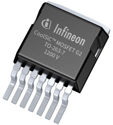 Product image for CoolSiC™ MOSFET 1200 V G2 in TO-263-7 package