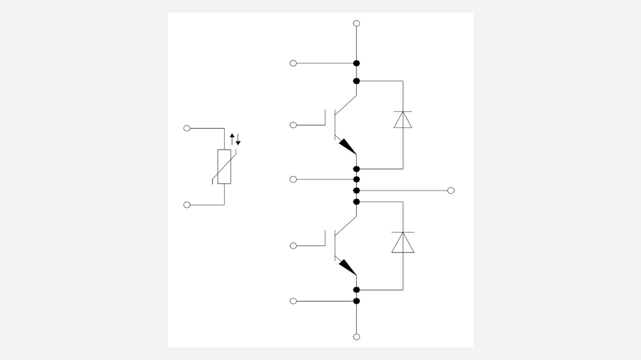 1700 V, 1000 A dual IGBT module 