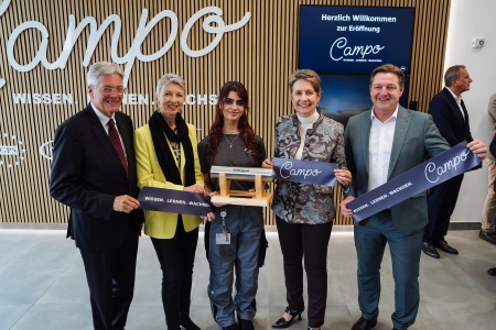 Feierliche Eröffnung des Campo mit  Infineon Lehrlingscampus im Technologiepark Villach