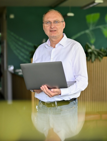 Geschäftsführer Infineon IT-Services GmbH Hansjörg Sonnleitner. ©Infineon Austria 