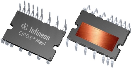 Infineon erweitert seine TRENCHSTOP™ IGBT7-Produktfamilie der siebten Generation um die CIPOS™ Maxi intelligenten Leistungsmodule (IPMs) für Motorantriebe mit geringer Leistung.