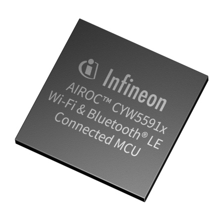 Infineon has announced the new AIROC™ CYW5591x Connected Microcontroller (MCU) product family. 