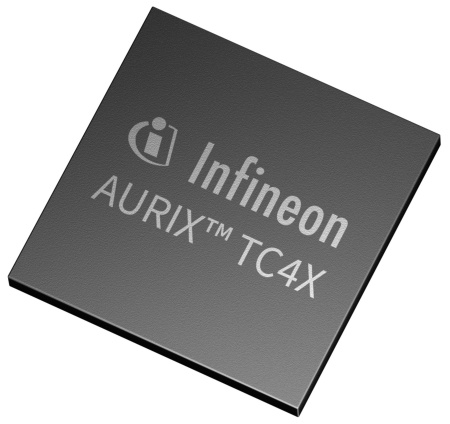 The AURIX TC4Dx features an advanced multi-core architecture with the new 500MHz TriCore™ with six cores, all with lock-steps for highest functional safety performance.